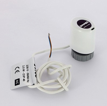 Сервопривод 230V нормально закрытый для коллекторного вентиля EMMETI  01213242